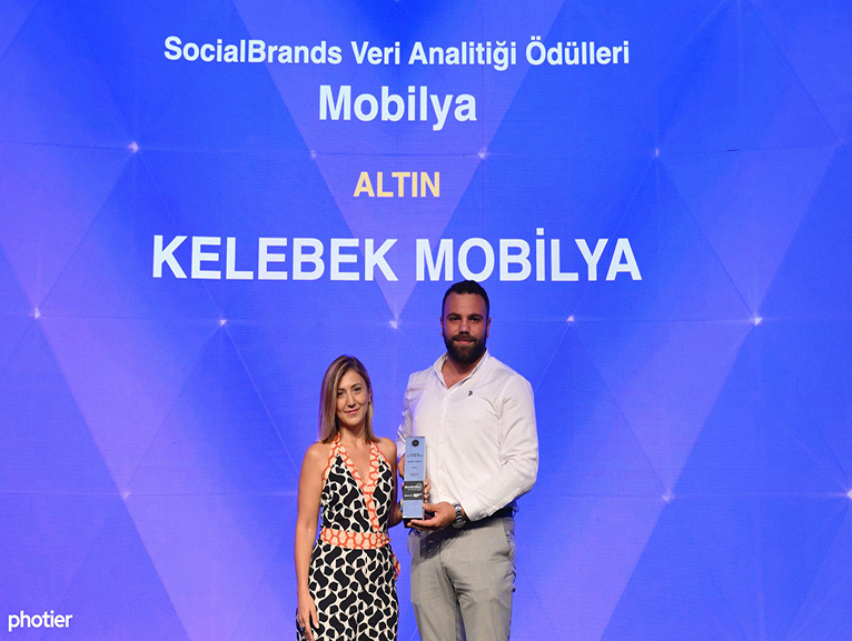 KELEBEK MOBİLYA, SOSYAL MEDYA YÖNETİMİYLE ALTIN ÖDÜLE LAYIK GÖRÜLDÜ!